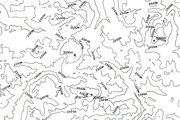 Arabba neighbourhood contours