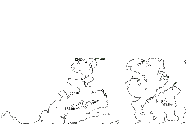 Bad Tölz/Blomberg neighbourhood contours
