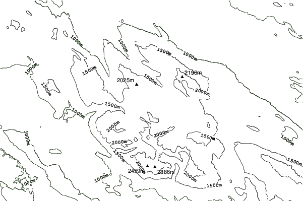 Campo Felice-Rocca di Cambio neighbourhood contours