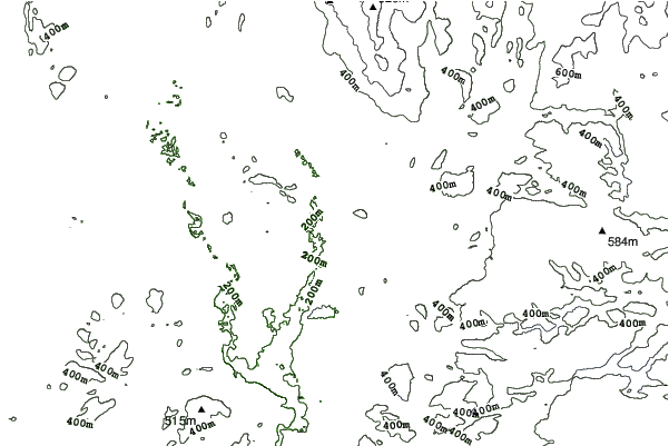 Gray Rocks neighbourhood contours