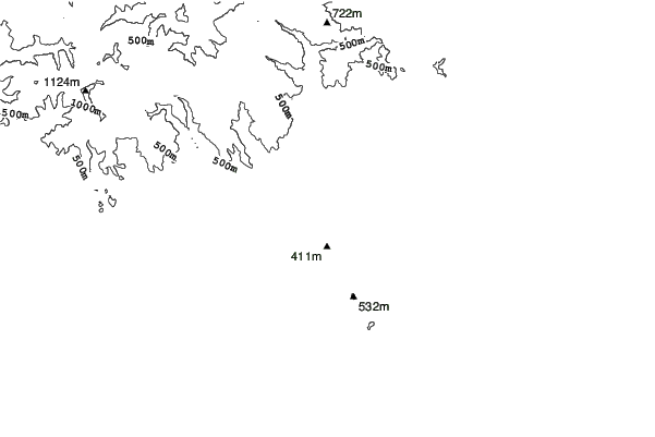 Imakane-cho Pilika neighbourhood contours