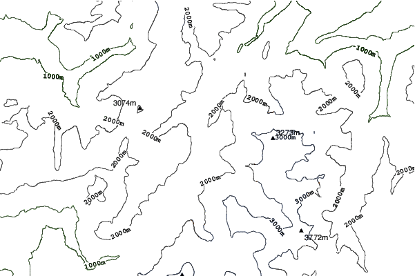 Le Tour neighbourhood contours