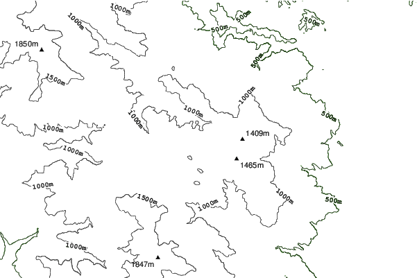Modriach/Hoislifts neighbourhood contours
