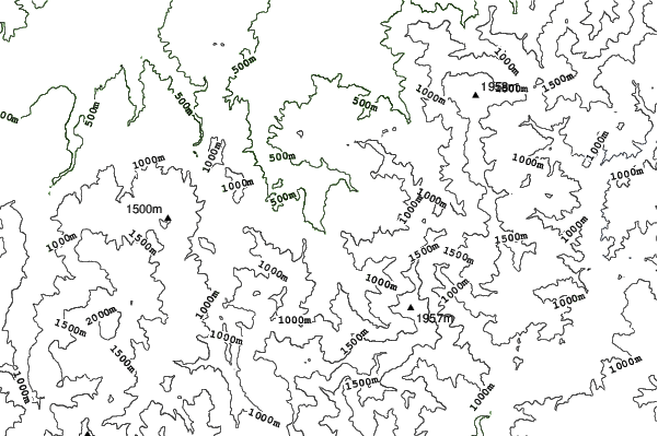Nakazato Snow Wood neighbourhood contours