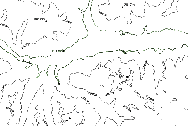 Pila neighbourhood contours