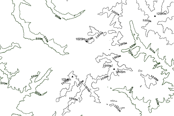 Saint Maurice Sur Moselle neighbourhood contours