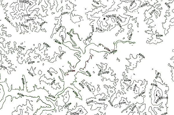 Tonghua neighbourhood contours