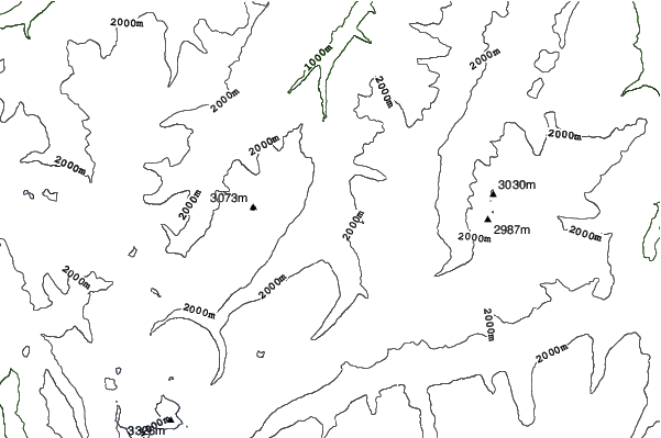 Vals neighbourhood contours